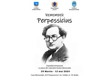 „Remember Perpessicius” – expoziție temporară la Casa Memorială „D. P. Perpessicius”