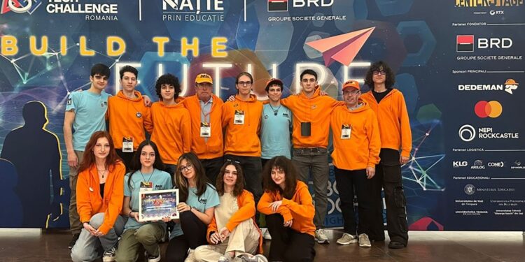 Echipa Helix Brăila a avut o prestație care o onorează la faza națională a Competiției First Tech Challenge Romania Center Stage 2023-2024