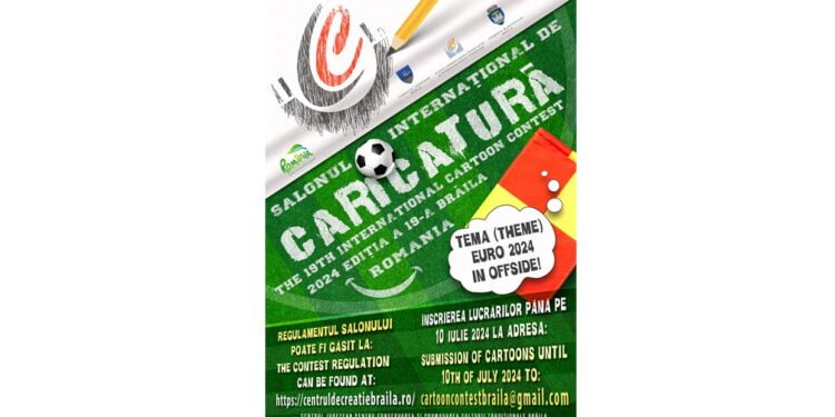Se fac înscrieri pentru Salonul Internațional de Caricatură de la Brăila
