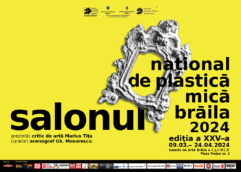 Sâmbătă, 9 martie, are loc Vernisajul Salonului Național de Plastică Mică