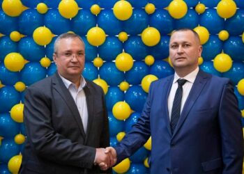 PNL și-a lansat candidatul la Primăria orașului Ianca, Adin Boboc, în prezența președintelui Nicolae Ciucă