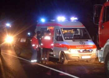 Un șofer brăilean implicat într-un accident rutier pe DN2B, în localitatea Gălbinași, din județul Buzău