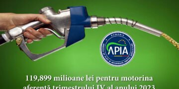 APIA plătește 119,899 milioane lei pentru motorina aferentă trimestrului IV al anului 2023