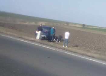 Un brăilean de 40 de ani rănit grav într-un accident pe DE 584