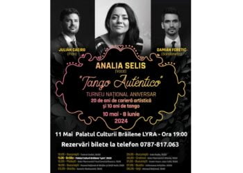 „Tango Auténtico” la Palatul Culturii Brăilene „Lyra”