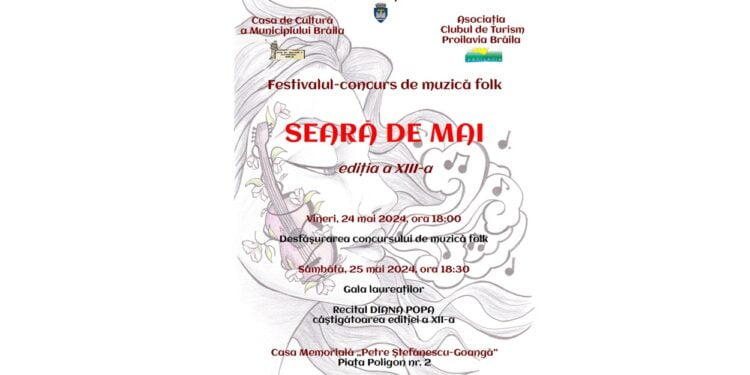 Festivalul Concurs de Muzică Folk „Seară de Mai” a ajuns la cea de a XIII-a ediție