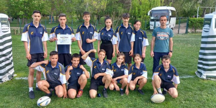 Echipa Școlii gimnaziale din Tufești s-a calificat la faza națională a ONSS rugby tag pentru echipe de gimnaziu