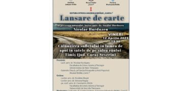 „Călăuzirea sufletului în lumea de apoi în satele de pe valea râului Timiș (jud. Caraș Severin)” – lansare de carte