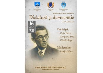 Dezbatere la Casa Memorială „Panait Istrati”