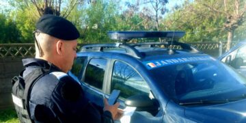 Aplicația eDAC folosită de jandarmi