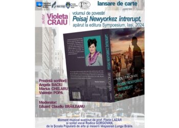 Lansare de carte la Biblioteca Județeană „Panait Istrati” Brăila