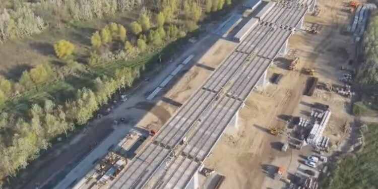 Mobilizare bună pe șantierul drumului expres Brăila – Galați