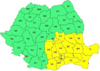 Cod galben de fenomene severe