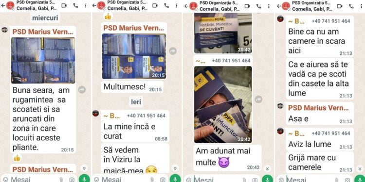 Cum arată campania electorală a PSD Brăila: „Scoateți și aruncați din zona în care locuiți aceste pliante ale PNL!” „Bine că nu am camere în scară, că e aiurea să te vadă că scoți din casetă la altă lume”