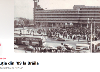 Despre evenimentele din Decembrie ’89 de la Brăila, așa cum au fost ele filmate și cum au fost trăite de unii dintre participanți