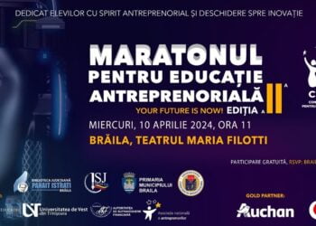 CONAF Brăila organizează cea de a doua ediție a Maratonului de educație antreprenorială