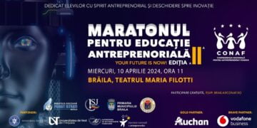 CONAF Brăila organizează cea de a doua ediție a Maratonului de educație antreprenorială