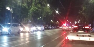 Un șofer cu o alcoolemie de 1,31 mg/l alcool pur în aerul expirat a intrat cu mașina în 6 autovehicule parcate pe Bulevardul Dorobanților