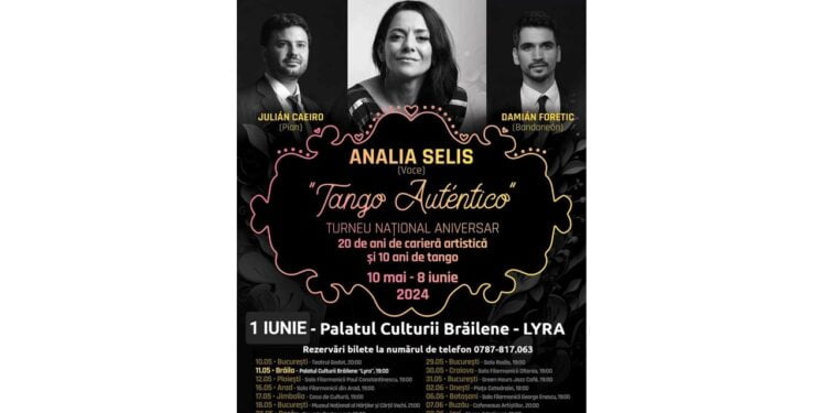 TANGO AUTÉNTICO – Analia Selis și invitații săi din Argentina