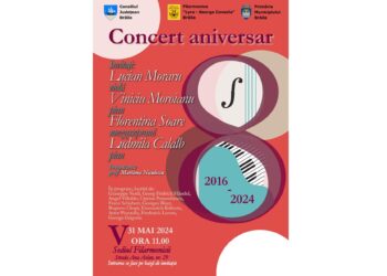 Pe 31 mai Filarmonica „Lyra – George Cavadia” Brăila împlinește 8 ani de existență