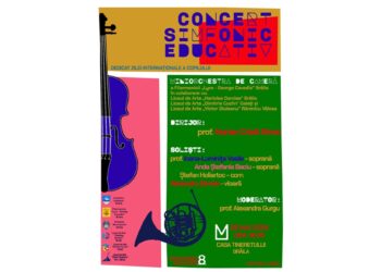 Concert simfonic educativ dedicat Zilei Copilului, la Casa Tineretului din Brăila