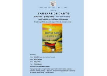Vasile Munteniță lansează o nouă carte: „Duhul Bălții… și râd și plâng”