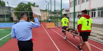 Echipajele de la Liceul ”Matei Basarab” din Măxineni, pe primele locuri la etapa interjudețeană a concursului cu tematică de protecție civilă „Cu viața mea apăr viața”
