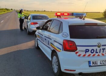 Acțiuni în trafic desfășurate de polițiști în prima zi de Paște