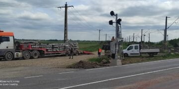 Restricții de circulație pe DN 2B, Brăila-Buzău, aflat în administrarea DRDP Buzău, impuse ca urmare a lucrărilor de modernizare trecere la nivel cu cale ferată efectuate de CFR SA