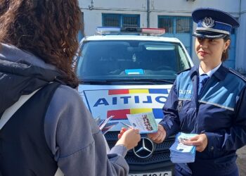 Polițiștii brăileni desfășoară în perioada 14-17 mai evenimentul „Săptămâna Școala în Siguranță”