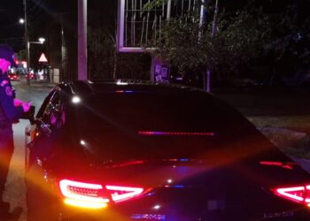 Acțiuni ale polițiștilor sâmbătă seara