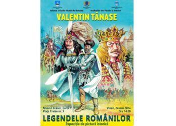 Vernisaj la Muzeul Brăilei „Carol I”: Expoziția de pictură istorică „Legendele românilor”