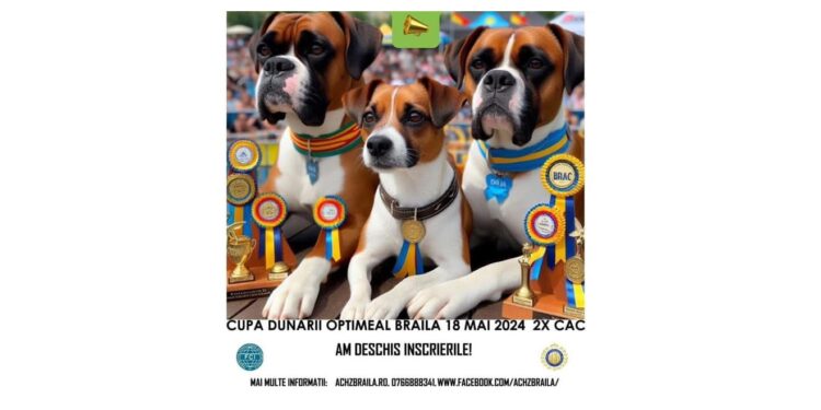 Prima competiție canină de frumusețe organizată în județul Brăila în ultimii 17 ani va avea loc în Tabăra Lacu Sărat, la finele acestei săptămâni