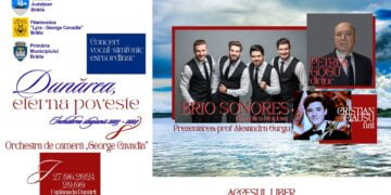 Concert vocal-simfonic extraordinar susținut la Brăila de Brio Sonores