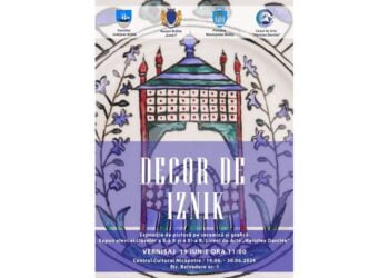 „Decor de Iznik” realizat de elevii Liceului de Arte „Hariclea Darclée” Brăila