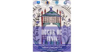 „Decor de Iznik” realizat de elevii Liceului de Arte „Hariclea Darclée” Brăila
