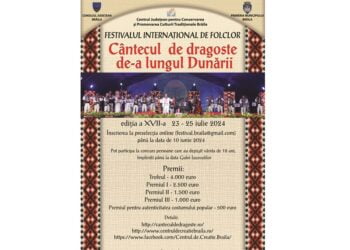 În perioada 11-18 iunie are loc preselecția pentru Festivalul Internațional „Cântecul de dragoste de-a lungul Dunării”