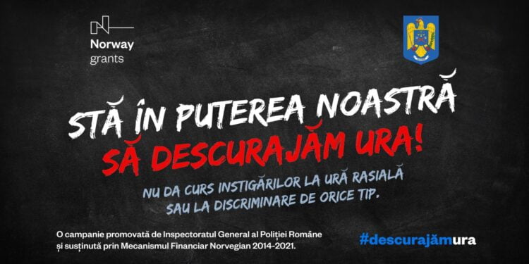 Campanie pentru prevenirea infracțiunilor cu mobil discriminatoriu