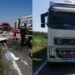 Patru autovehicule implicate într-un accident pe DN2B, între localitățile Oprișănești și Silistraru