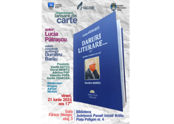 „Daruri literare” la Biblioteca Județeană „Panait Istrati” Brăila