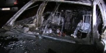 Reținut și apoi arestat preventiv pentru incendierea unui autoturism în comuna Chiscani