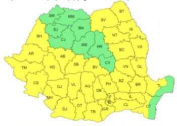 Temperaturi deosebit de ridicate, caniculă și disconfort termic ridicat