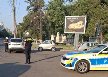 Acțiune a polițiștilor rutieri de informare cu privire la modificările llegislative