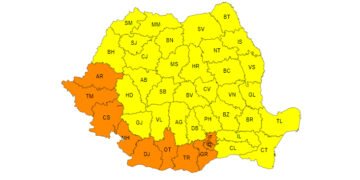 Zile caniculare marți și miercuri