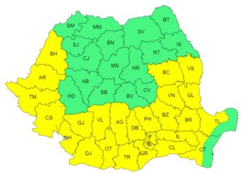 Val de căldură, caniculă și disconfort termic ridicat