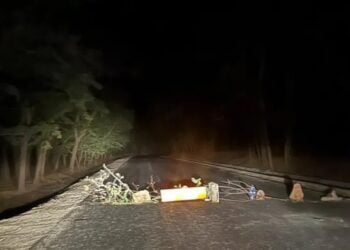 Patru tineri s-au ales cu dosar penal după ce au blocat un drum public