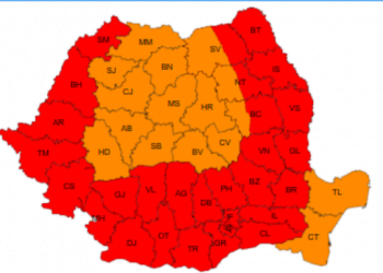 Meteorologii anunță pentru următoarele zile un val de căldură intens și persistent, caniculă, disconfort termic deosebit de accentuat
