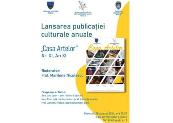 Publicația culturală anuală „Casa Artelor” a ajuns la numărul XI, anul XI