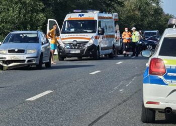 Accident rutier în apropiere de Lacu Sărat