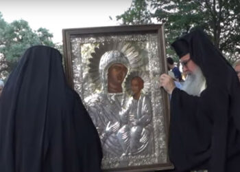 Icoana făcătoare de minuni a Maicii Domnului de la Mănăstirea Adam va ajunge în această seară la Parohia „Sf. Arhangheli” din Brăila 